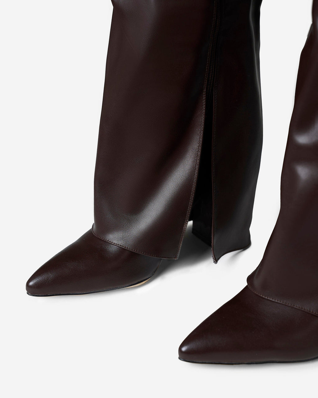 Lavista Leather knee high boots - Dark Brown