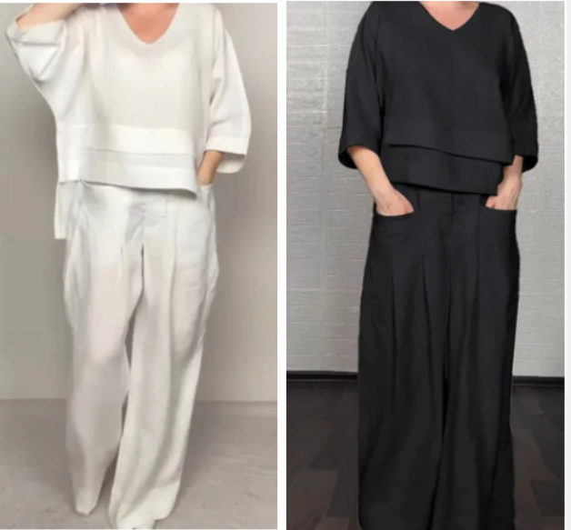Noa | Completo Minimalista Ampio in Due Pezzi