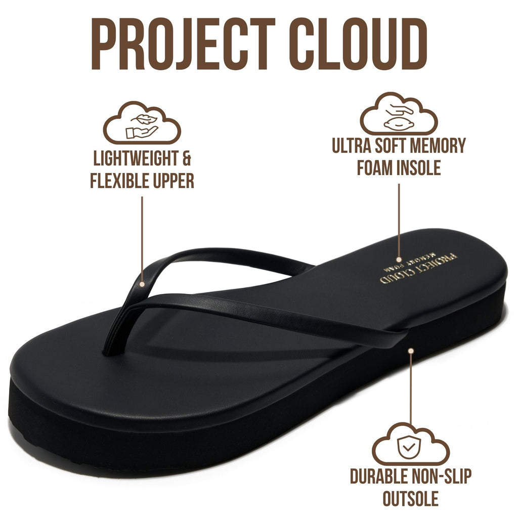 Women's | Summer Thong Sandals for Women 2026 | Memory Foam | Lightweight | Non-Slip - Elevation