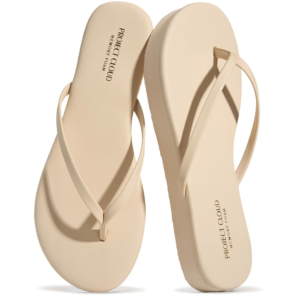 Women's | Summer Thong Sandals for Women 2026 | Memory Foam | Lightweight | Non-Slip - Elevation