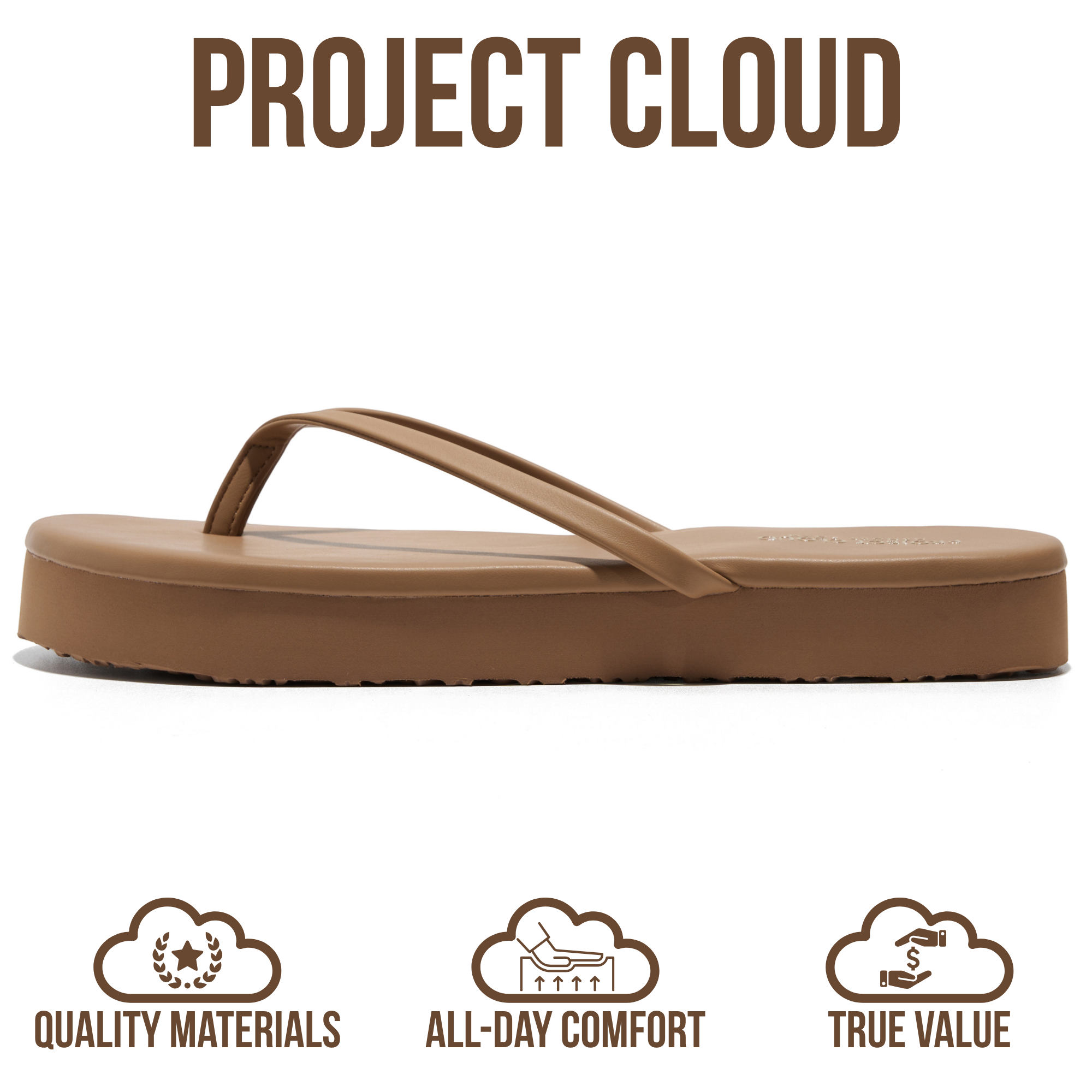 Women's | Summer Thong Sandals for Women 2026 | Memory Foam | Lightweight | Non-Slip - Elevation