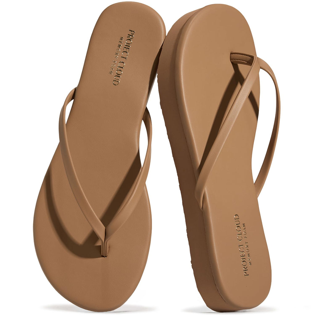 Women's | Summer Thong Sandals for Women 2026 | Memory Foam | Lightweight | Non-Slip - Elevation