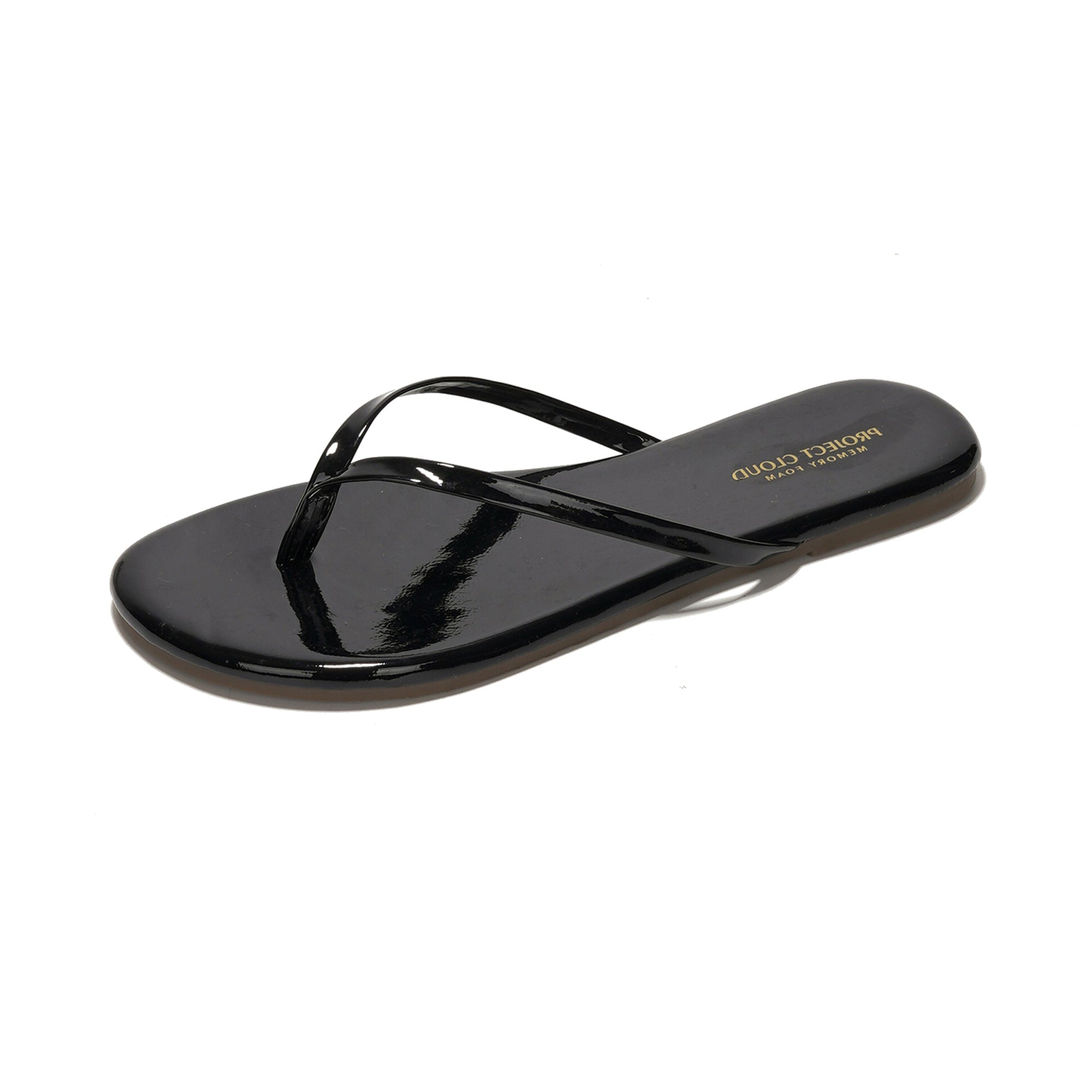 Women's | Eco-Leather Women Flip Flops | Memory Foam | Lightweight | Non-Slip - Foundations