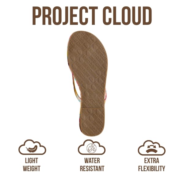 Women's | Eco-Leather Women Flip Flops | Memory Foam | Lightweight | Non-Slip - Foundations