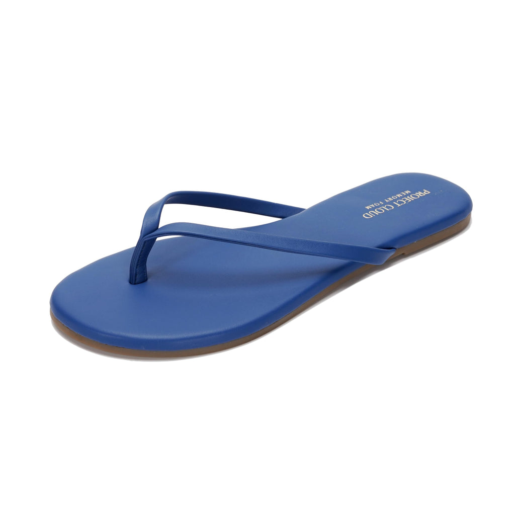 Women's | Eco-Leather Women Flip Flops | Memory Foam | Lightweight | Non-Slip - Foundations
