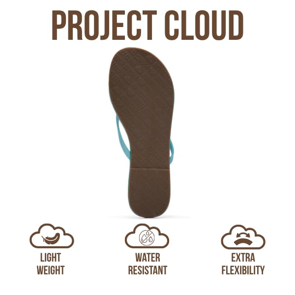 Women's | Eco-Leather Women Flip Flops | Memory Foam | Lightweight | Non-Slip - Foundations