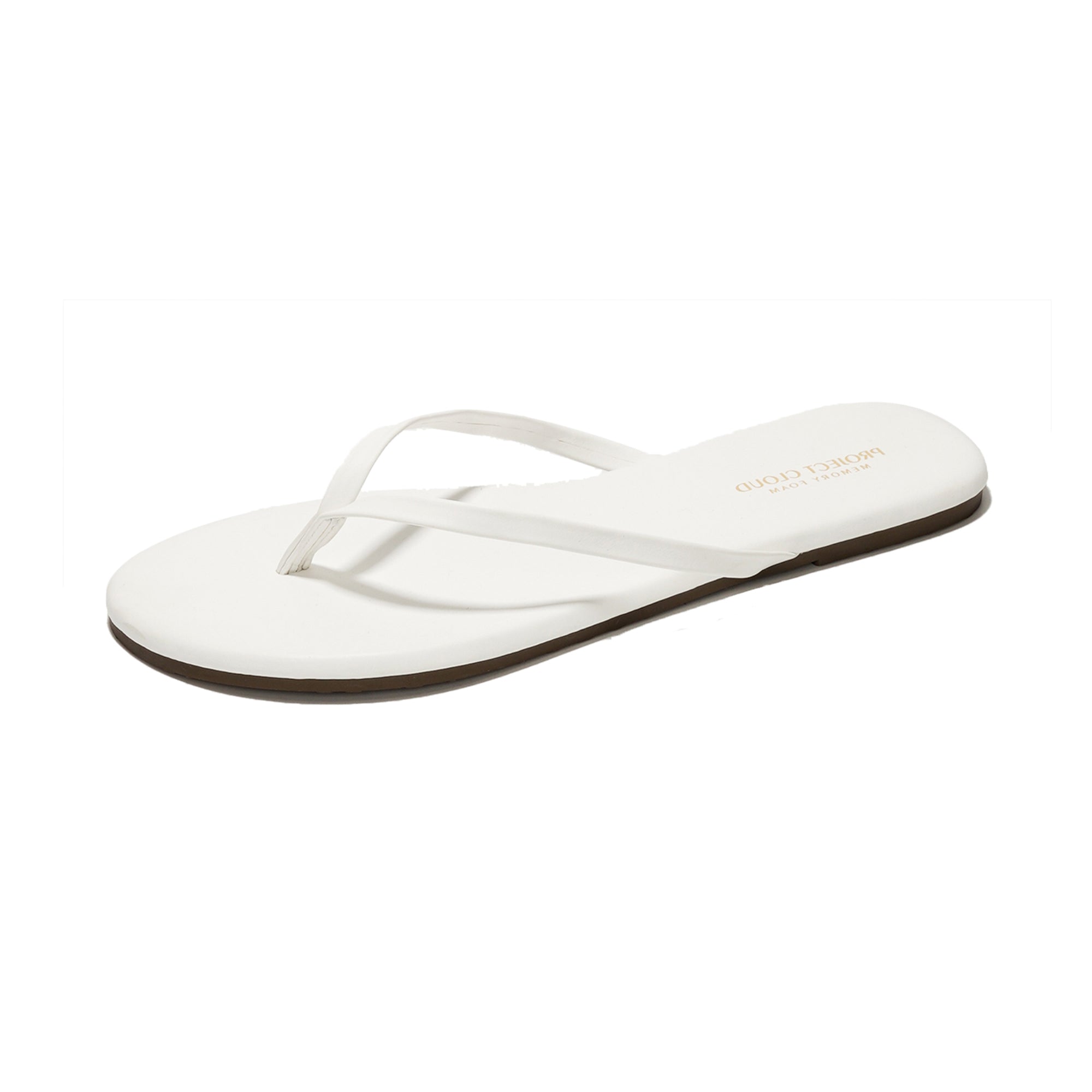 Women's | Eco-Leather Women Flip Flops | Memory Foam | Lightweight | Non-Slip - Foundations