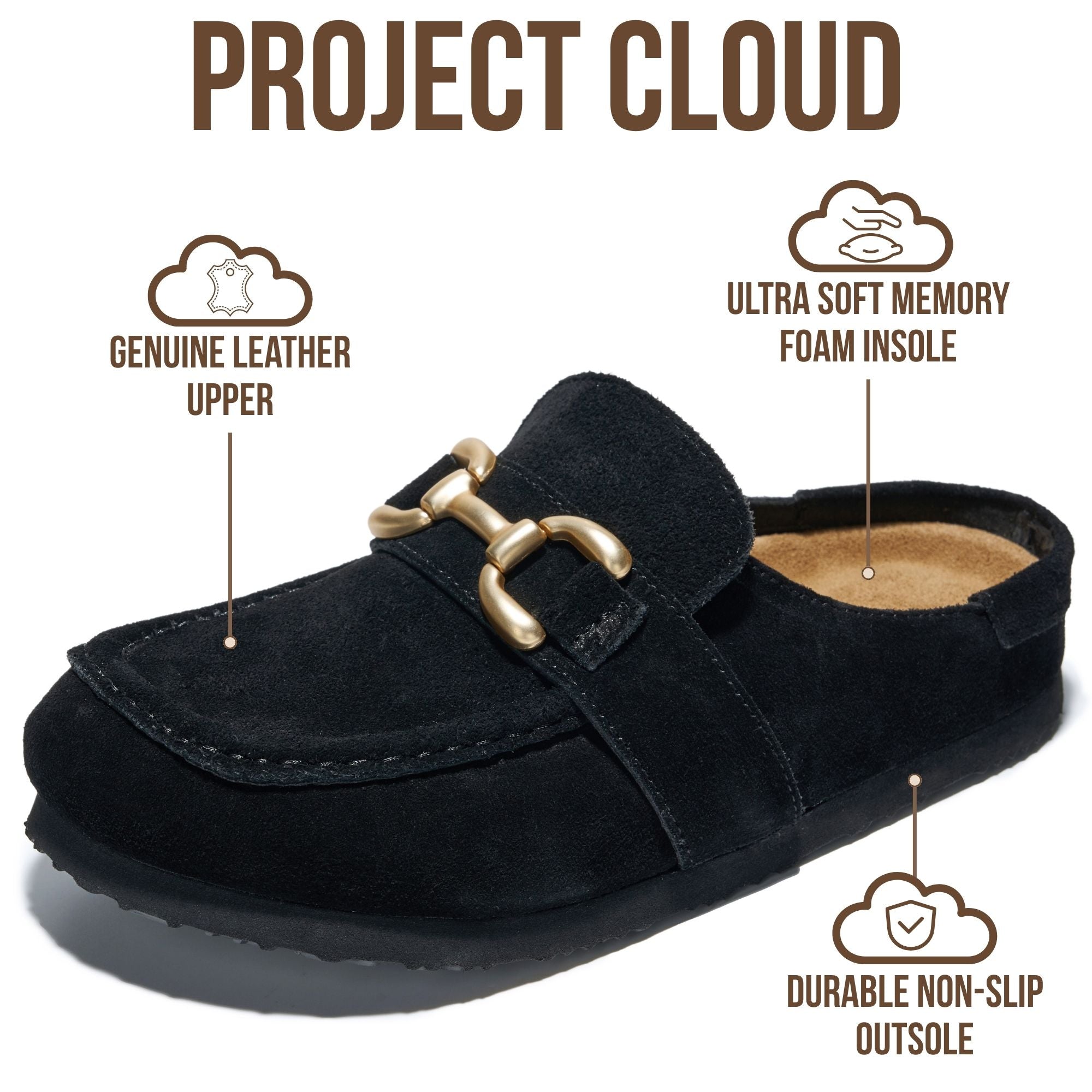 Women's | 100% Genuine Leather Loafers | Lightweight | Non-Slip - Holly