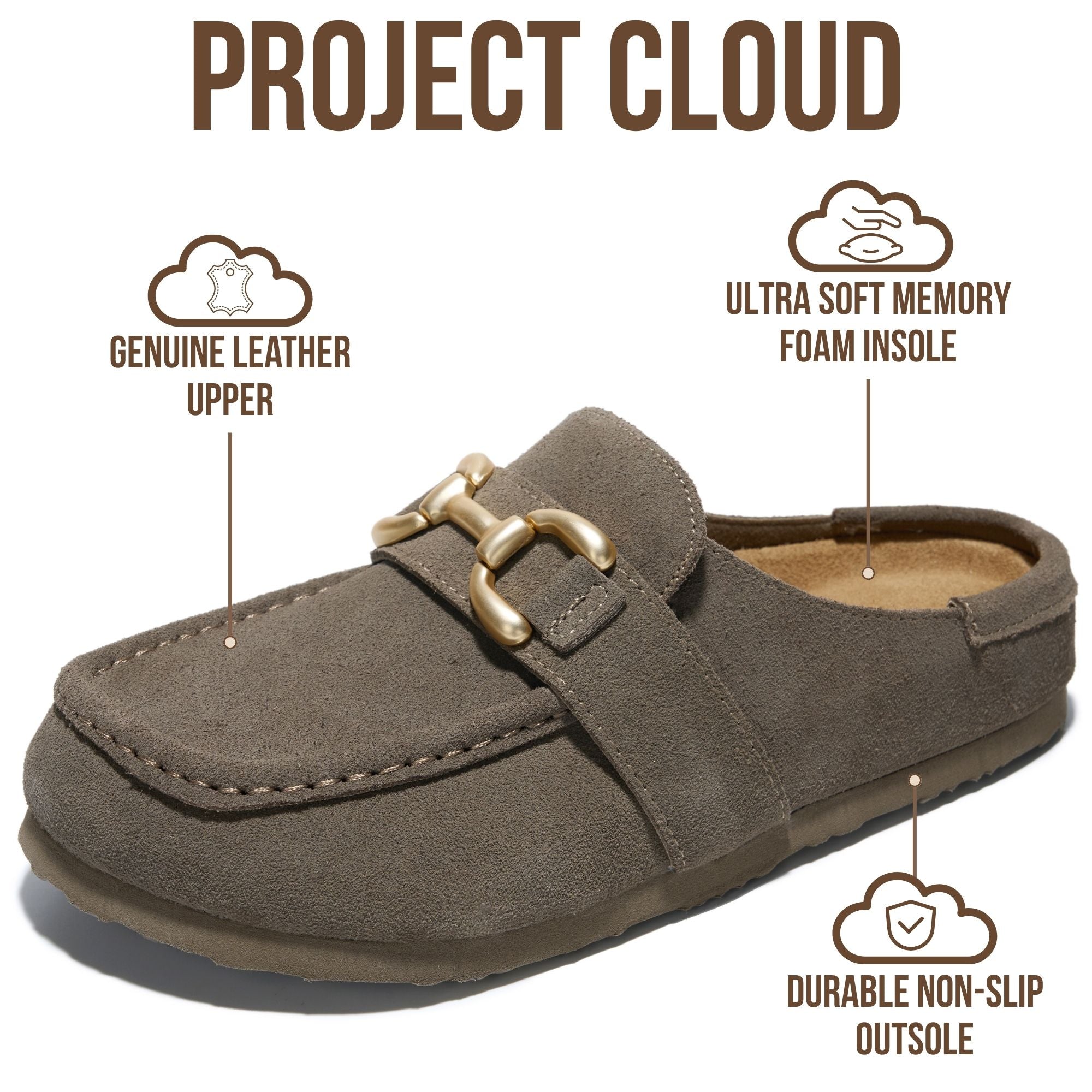 Women's | 100% Genuine Leather Loafers | Lightweight | Non-Slip - Holly
