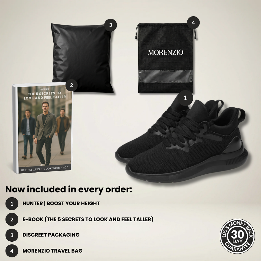 Hunter | Boost your height (+2.4” +3.1”)