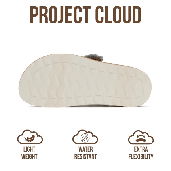 Women's | Womens Buckle Sandals | Plush and Soft Insole | Lightweight | Non-Slip - Light