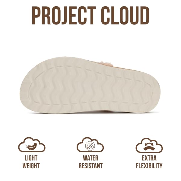 Women's | Womens Buckle Sandals | Plush and Soft Insole | Lightweight | Non-Slip - Light