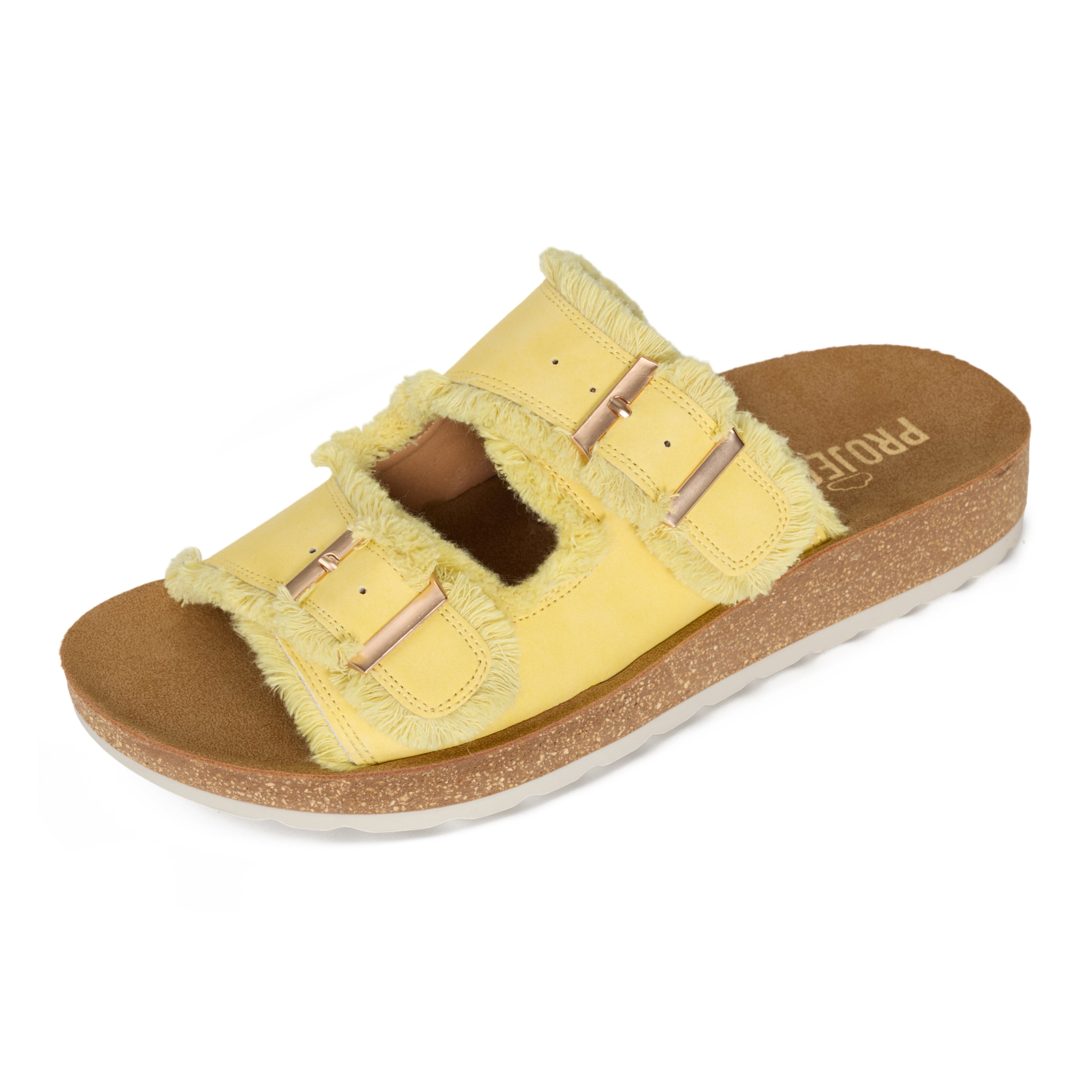 Women's | Womens Buckle Sandals | Plush and Soft Insole | Lightweight | Non-Slip - Light