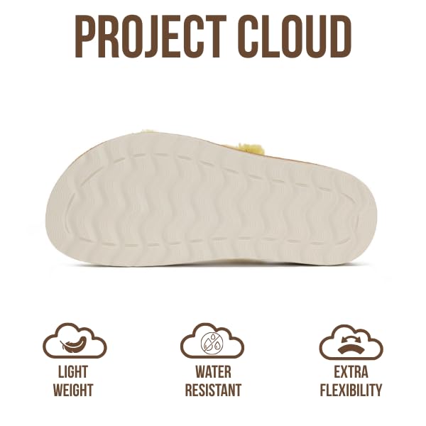 Women's | Womens Buckle Sandals | Plush and Soft Insole | Lightweight | Non-Slip - Light