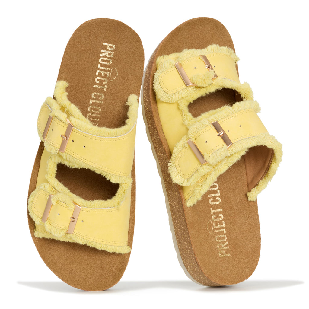 Women's | Womens Buckle Sandals | Plush and Soft Insole | Lightweight | Non-Slip - Light
