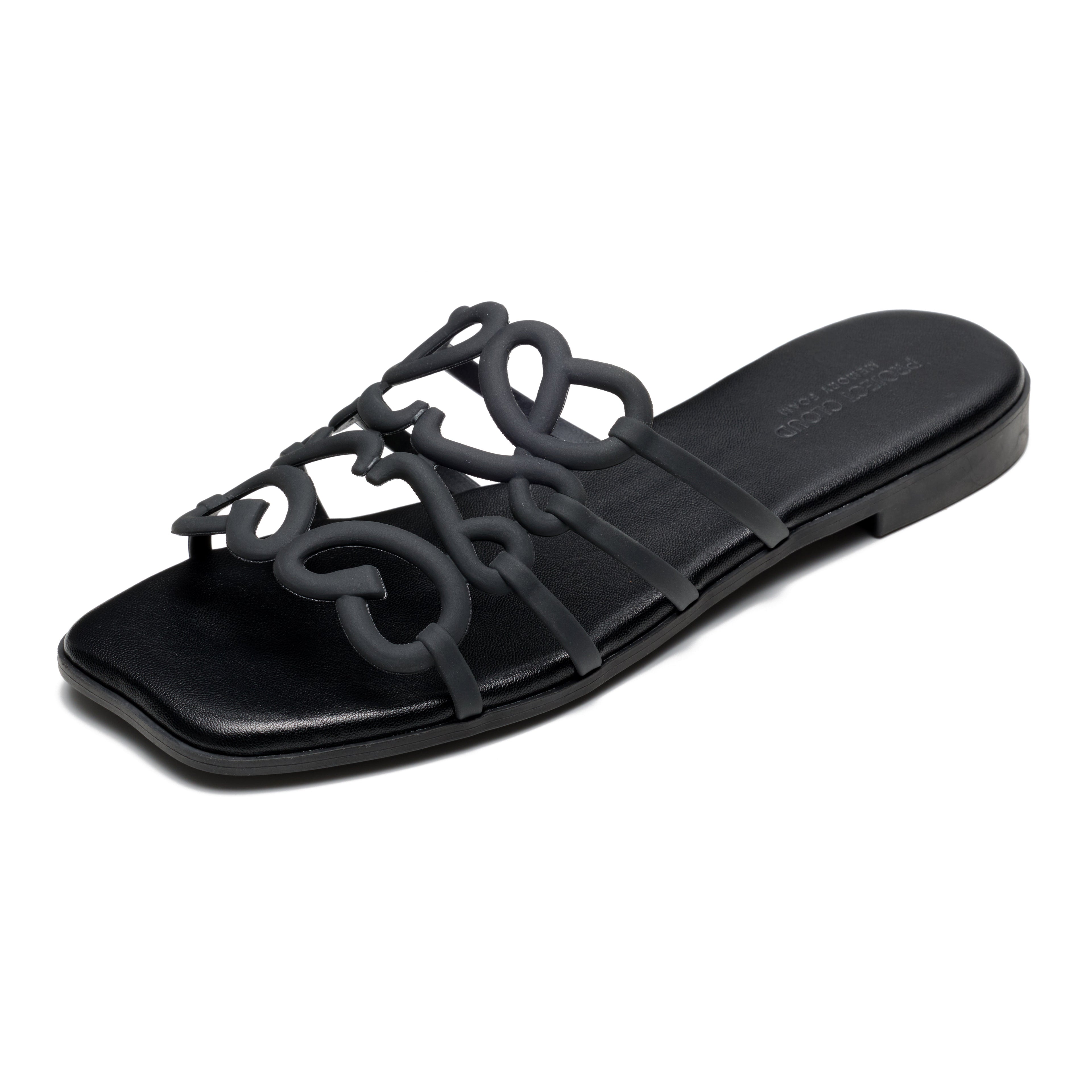 Women's | 100% Eco Leather Womens Sandals | Memory Foam | Lightweight | Non-Slip - Lisa