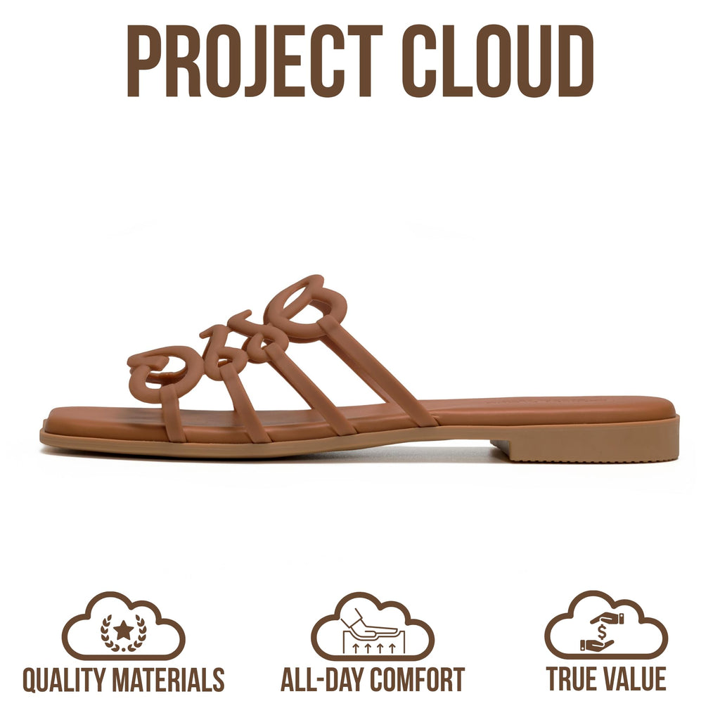 Women's | 100% Eco Leather Womens Sandals | Memory Foam | Lightweight | Non-Slip - Lisa