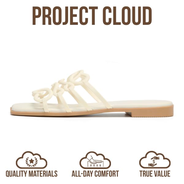 Women's | 100% Eco Leather Womens Sandals | Memory Foam | Lightweight | Non-Slip - Lisa