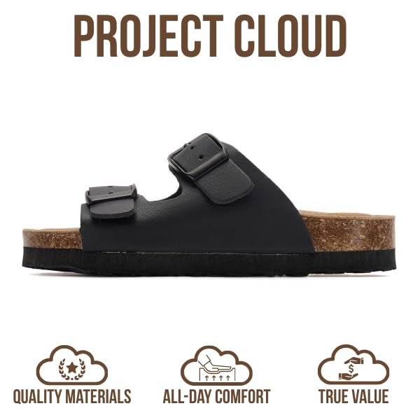 Kids | Genuine Leather Slides for Kids | Water Resistant | Lightweight | Non-Slip - Little Venita