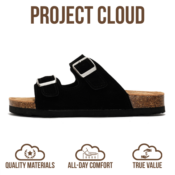 Kids | Genuine Leather Slides for Kids | Water Resistant | Lightweight | Non-Slip - Little Venita