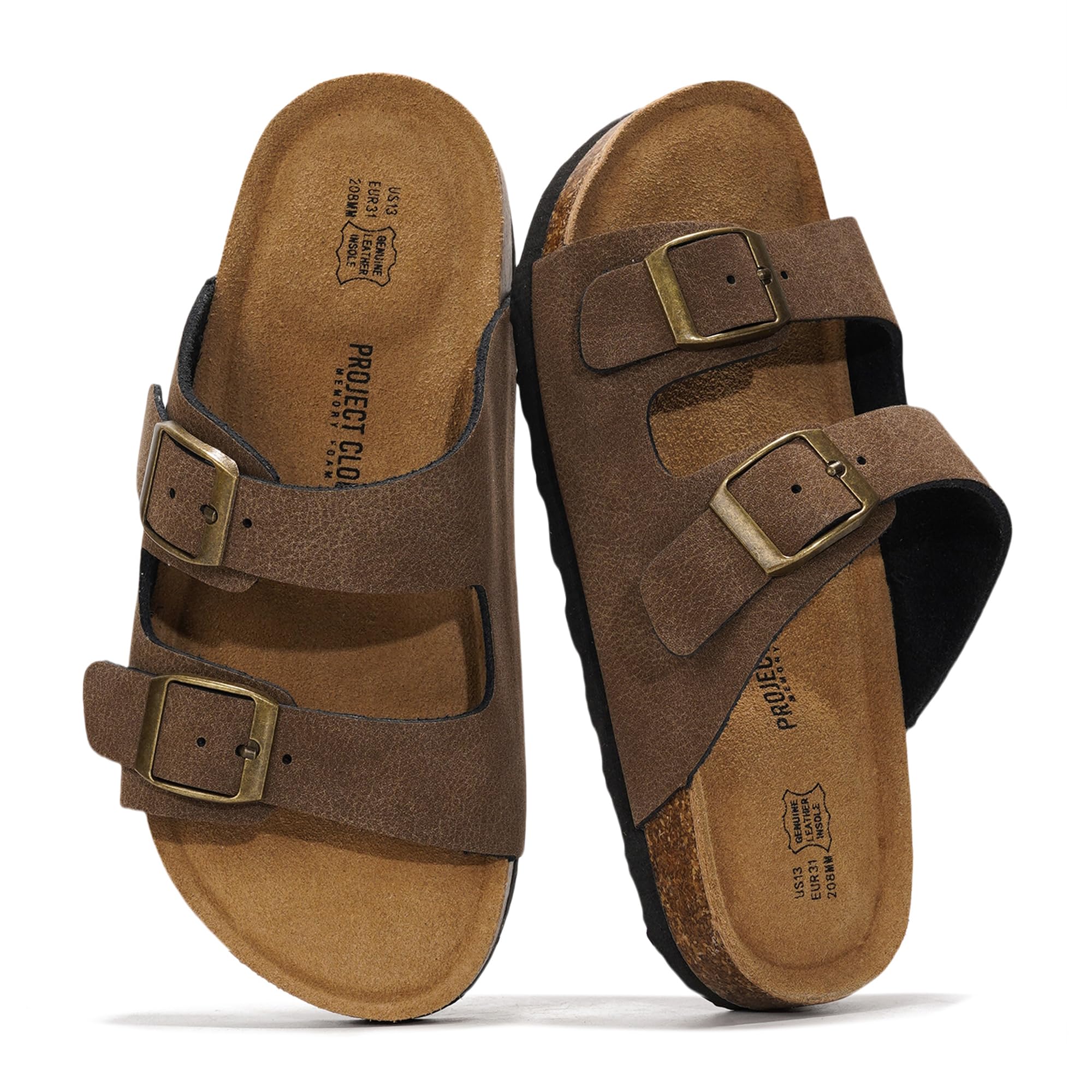 Kids | Genuine Leather Slides for Kids | Water Resistant | Lightweight | Non-Slip - Little Venita