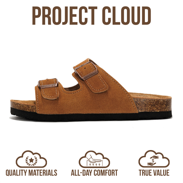 Kids | Genuine Leather Slides for Kids | Water Resistant | Lightweight | Non-Slip - Little Venita