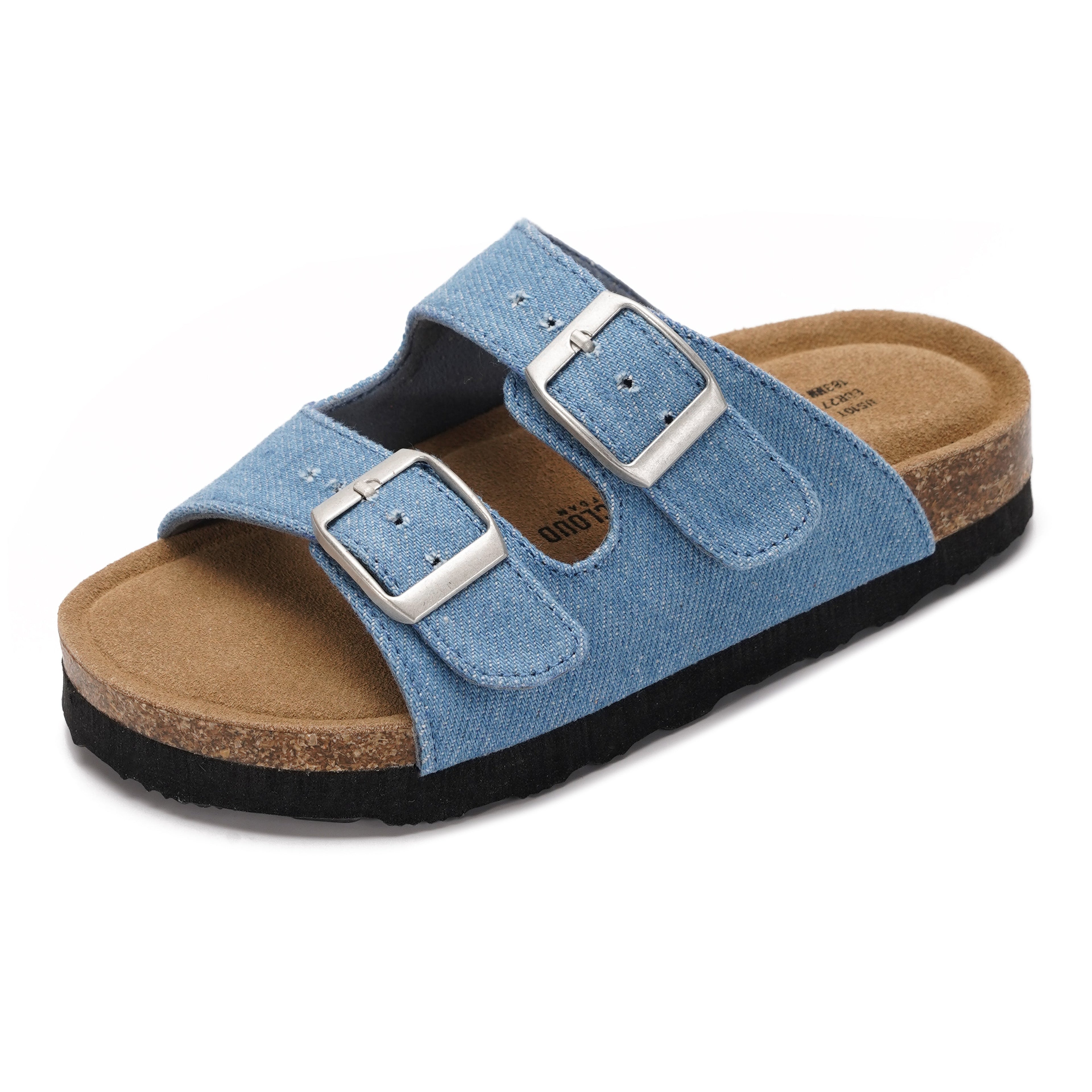 Kids | Genuine Leather Slides for Kids | Water Resistant | Lightweight | Non-Slip - Little Venita