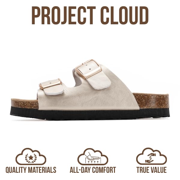Kids | Genuine Leather Slides for Kids | Water Resistant | Lightweight | Non-Slip - Little Venita
