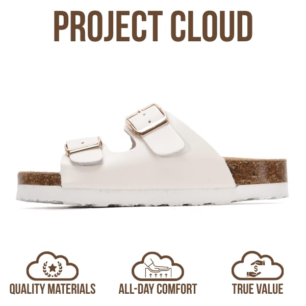 Kids | Genuine Leather Slides for Kids | Water Resistant | Lightweight | Non-Slip - Little Venita