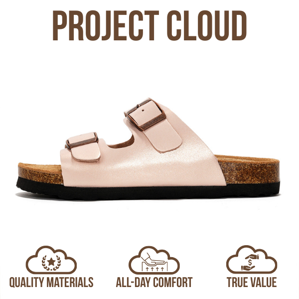 Kids | Genuine Leather Slides for Kids | Water Resistant | Lightweight | Non-Slip - Little Venita