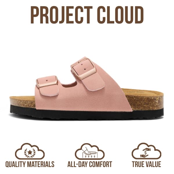 Kids | Genuine Leather Slides for Kids | Water Resistant | Lightweight | Non-Slip - Little Venita