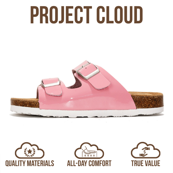 Kids | Genuine Leather Slides for Kids | Water Resistant | Lightweight | Non-Slip - Little Venita