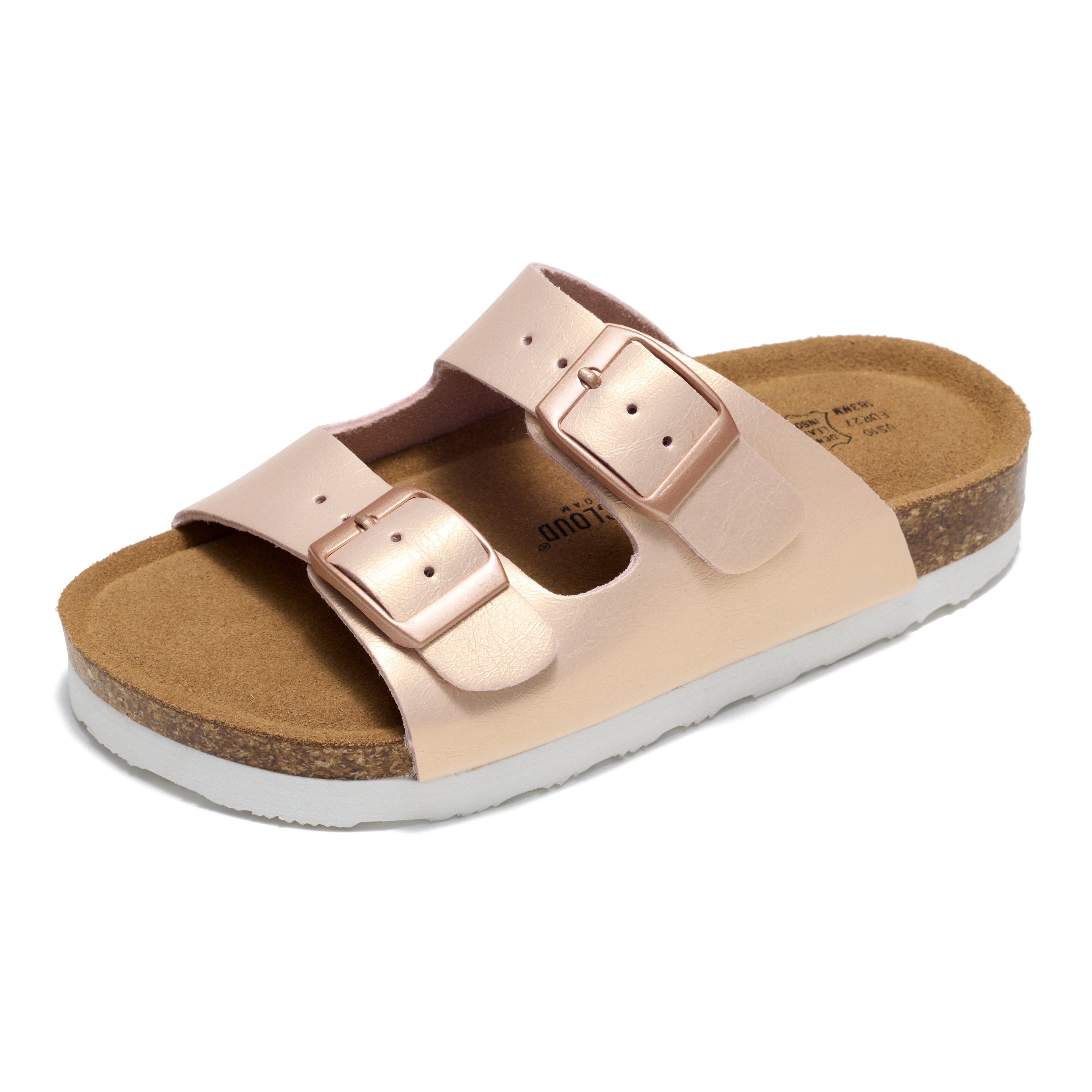 Kids | Genuine Leather Slides for Kids | Water Resistant | Lightweight | Non-Slip - Little Venita