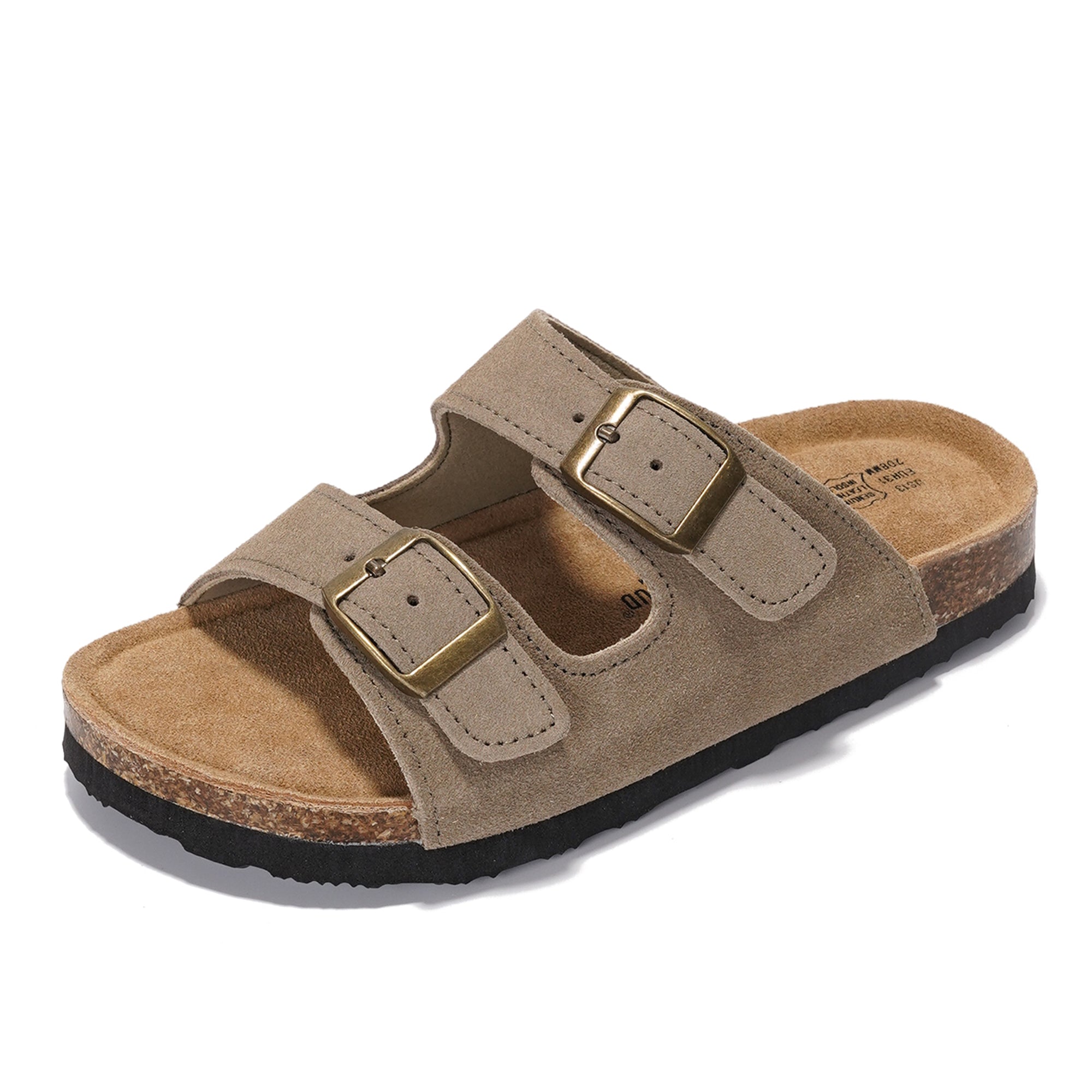 Kids | Genuine Leather Slides for Kids | Water Resistant | Lightweight | Non-Slip - Little Venita