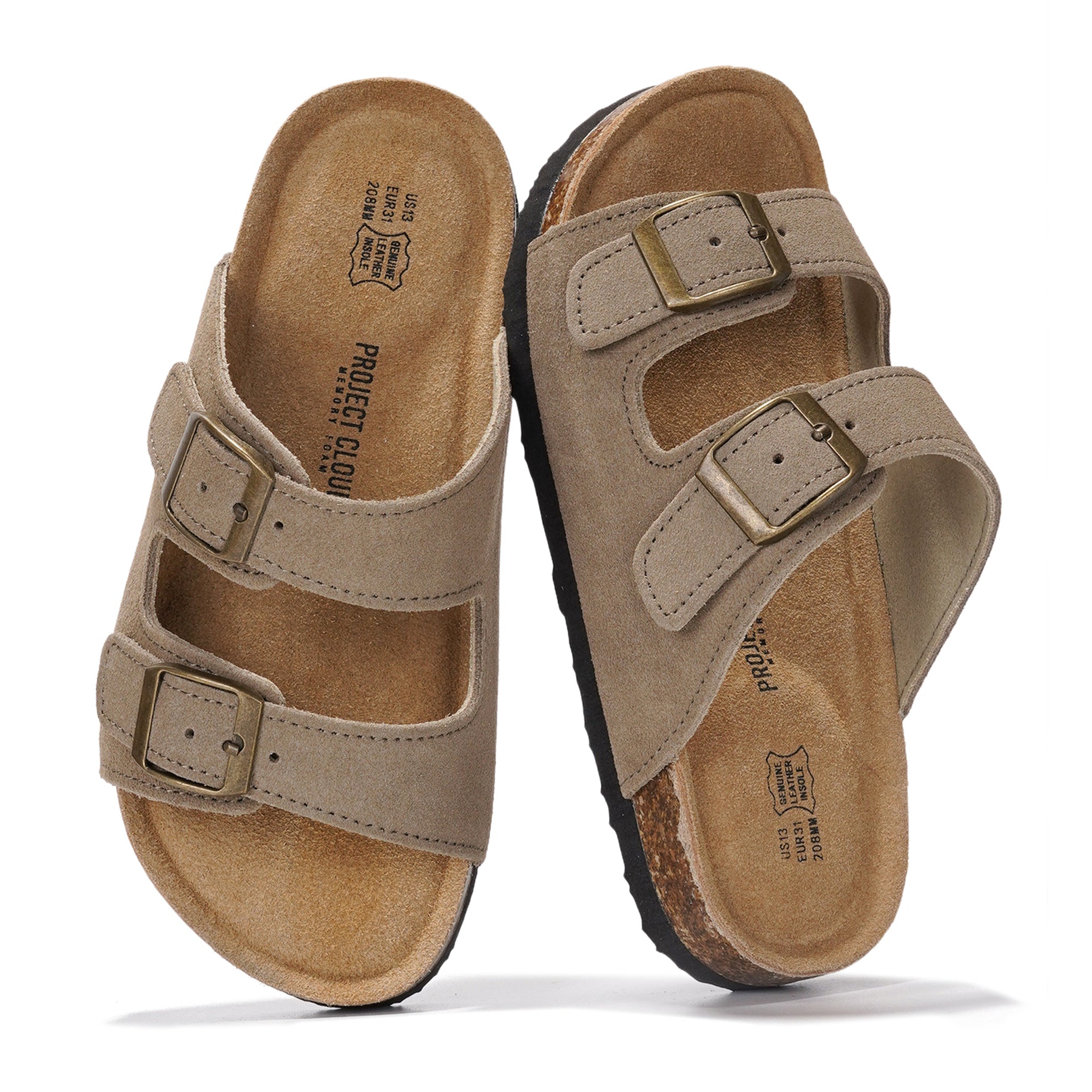 Kids | Genuine Leather Slides for Kids | Water Resistant | Lightweight | Non-Slip - Little Venita
