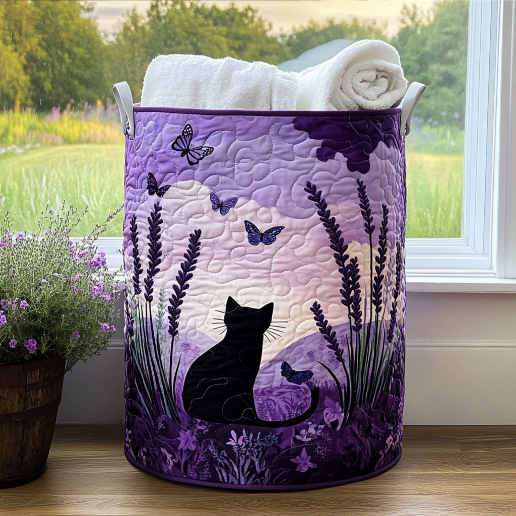 Cat | Handcrafted Laundry Basket
