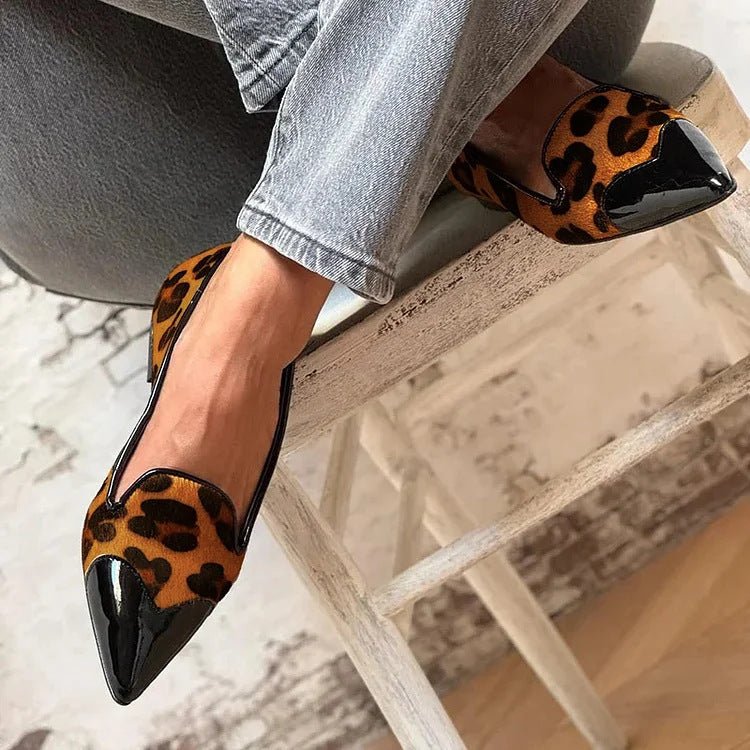 REFINED ANIMAL PRINT BALLET FLATS - Rossis Family Boutique Miami