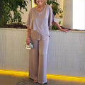 Martha - Comfortable set with wide legs