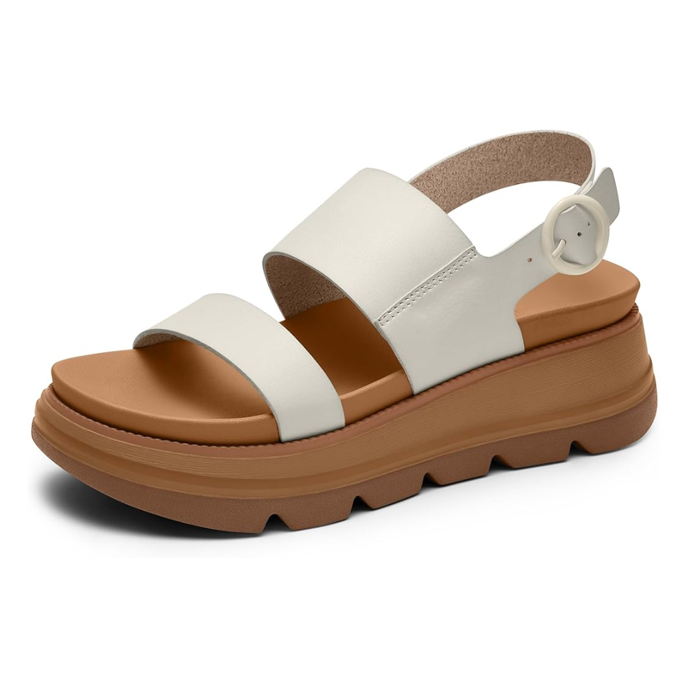 Cushioned Platform Wedge Sandals – Walk on Clouds, Stand Tall All Day
