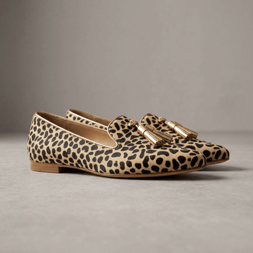 Mary | Leopard Loafer
