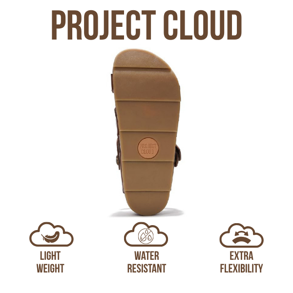 Women's | Eco-Leather Platform Sandals | Lightweight | Non-Slip - Proud