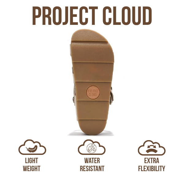 Women's | Eco-Leather Platform Sandals | Lightweight | Non-Slip - Proud
