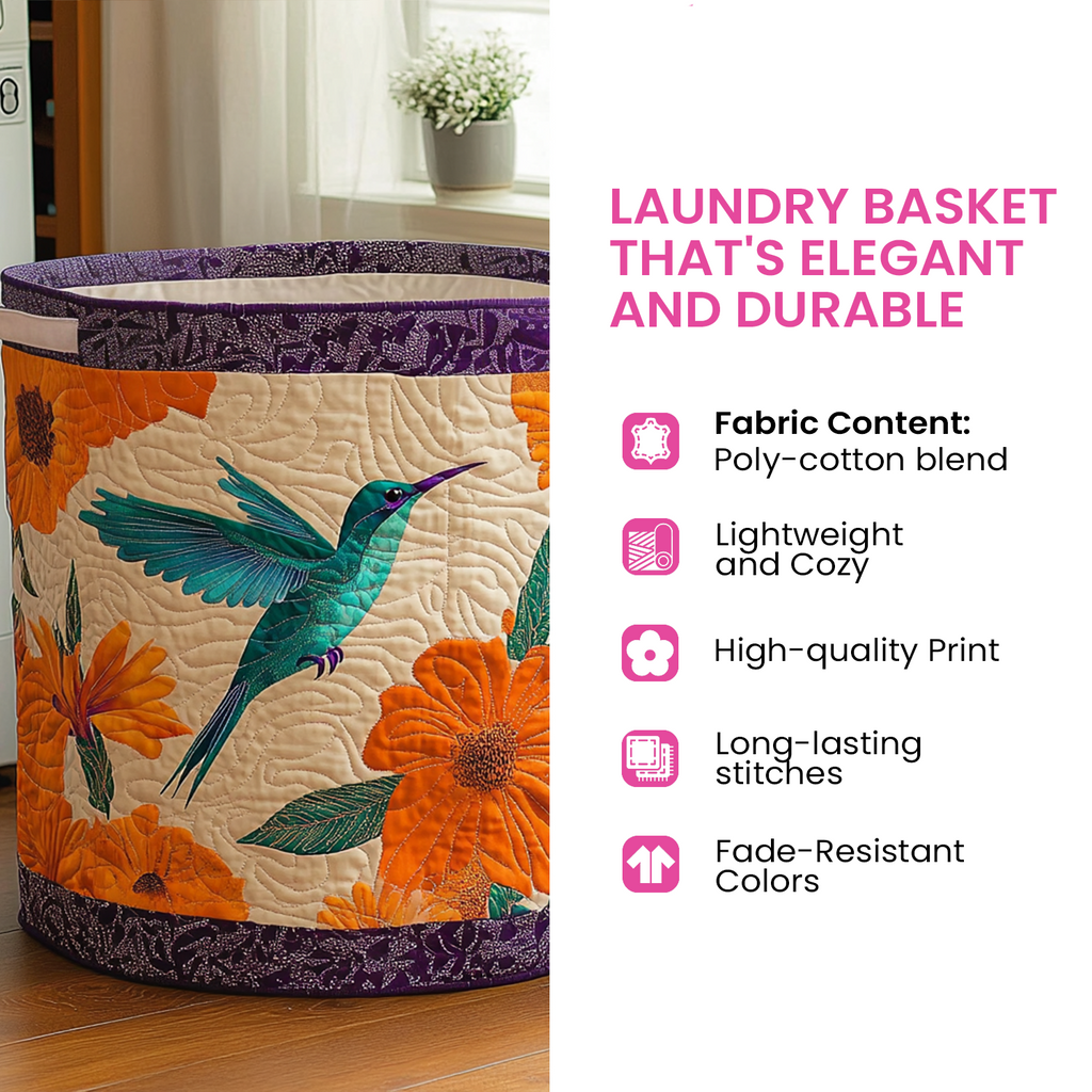 Sunflower Bloom | Handcrafted Laundry Basket