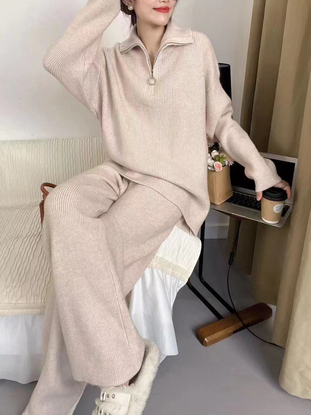 ABBY Set: Softness and Style for Your Winter Days - Luxe Atire