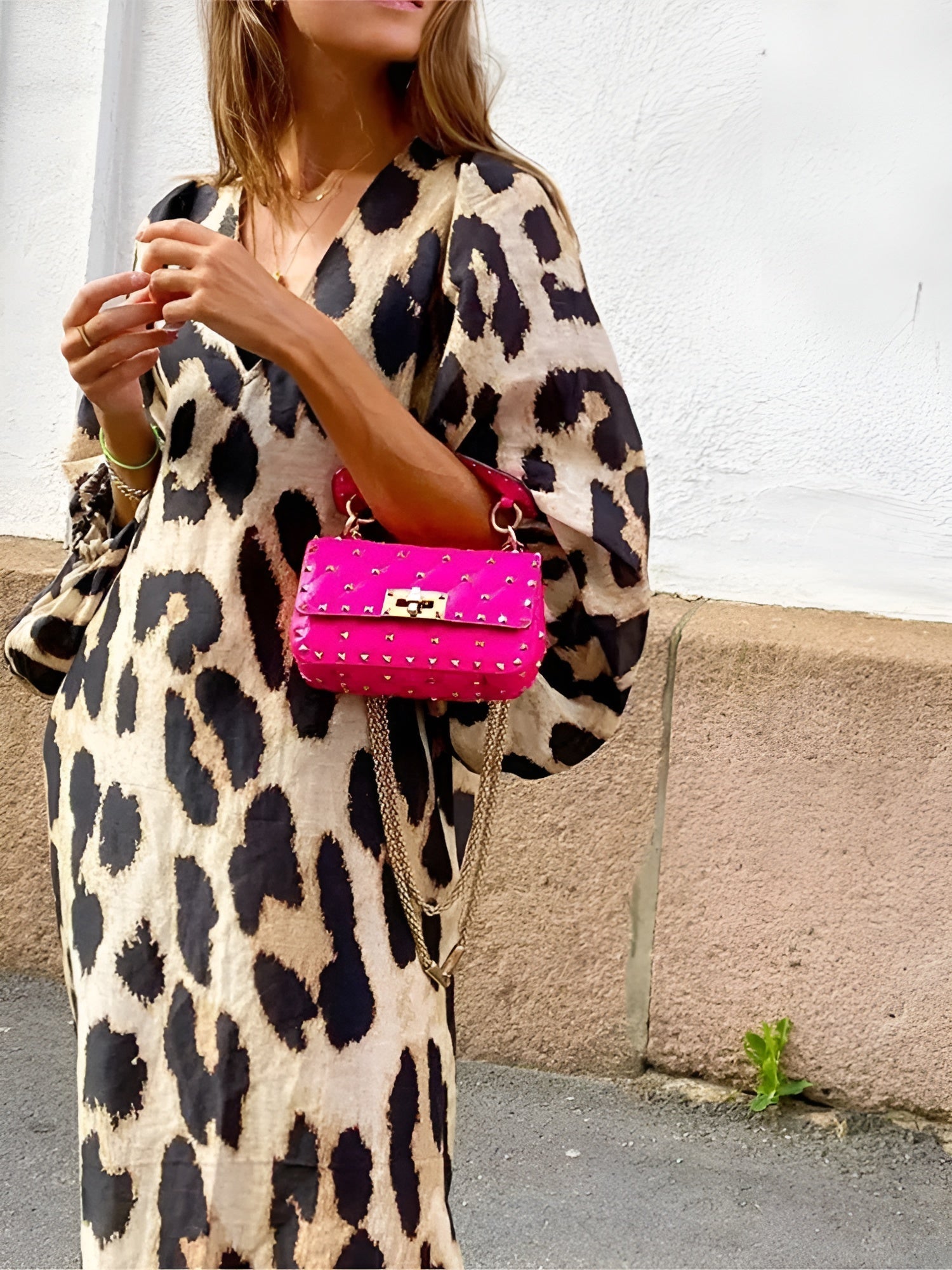 SILVIE | BOLD AND ELEGANT LEOPARD DRESS - Rossis Family Boutique Miami