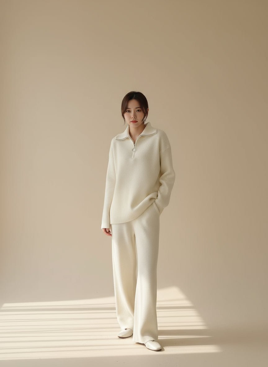 ABBY Set: Softness and Style for Your Winter Days - Luxe Atire