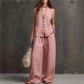 Monica | Completo Set casual a due pezzi per ufficio e estate