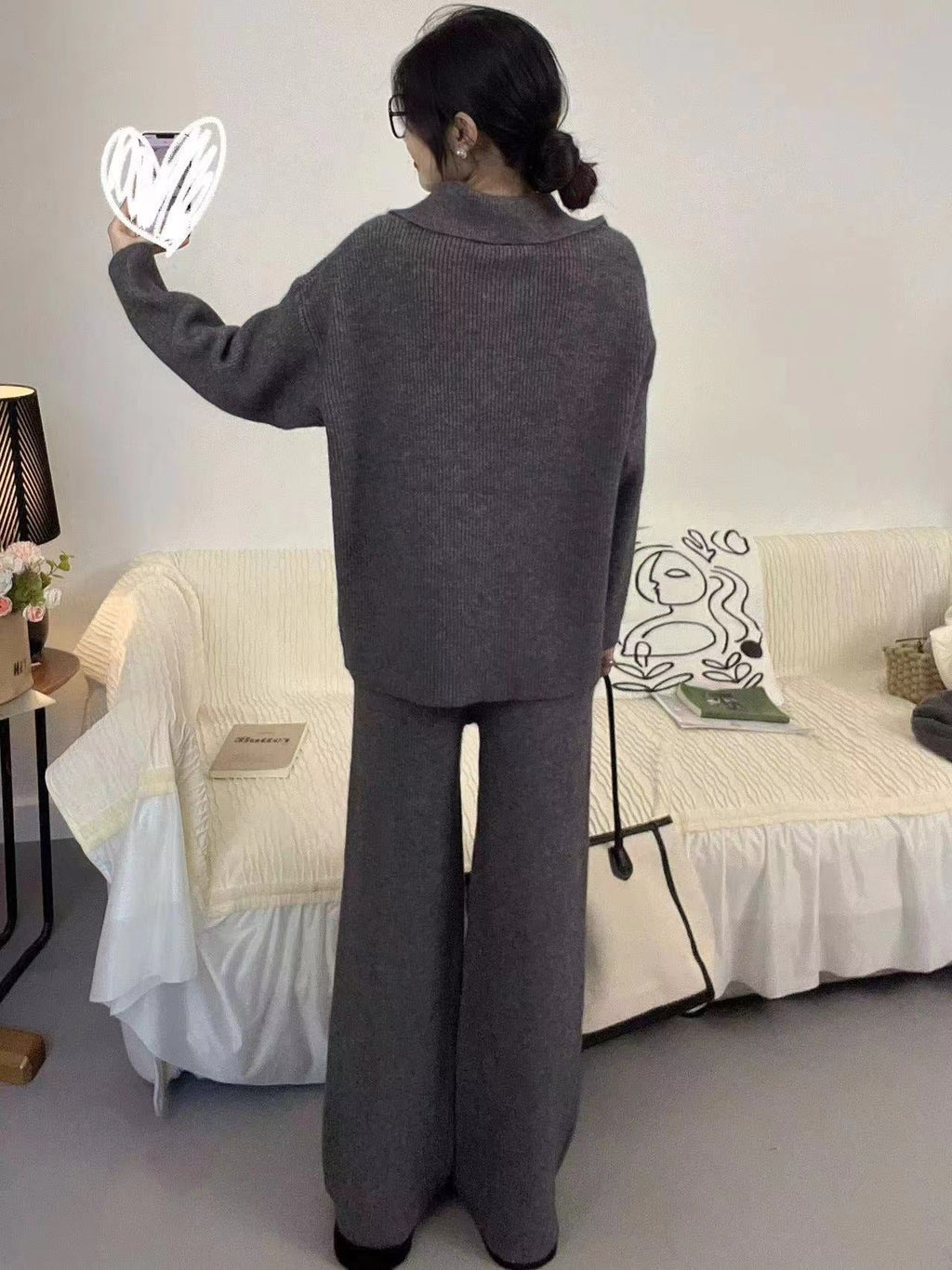 ABBY Set: Softness and Style for Your Winter Days - Luxe Atire