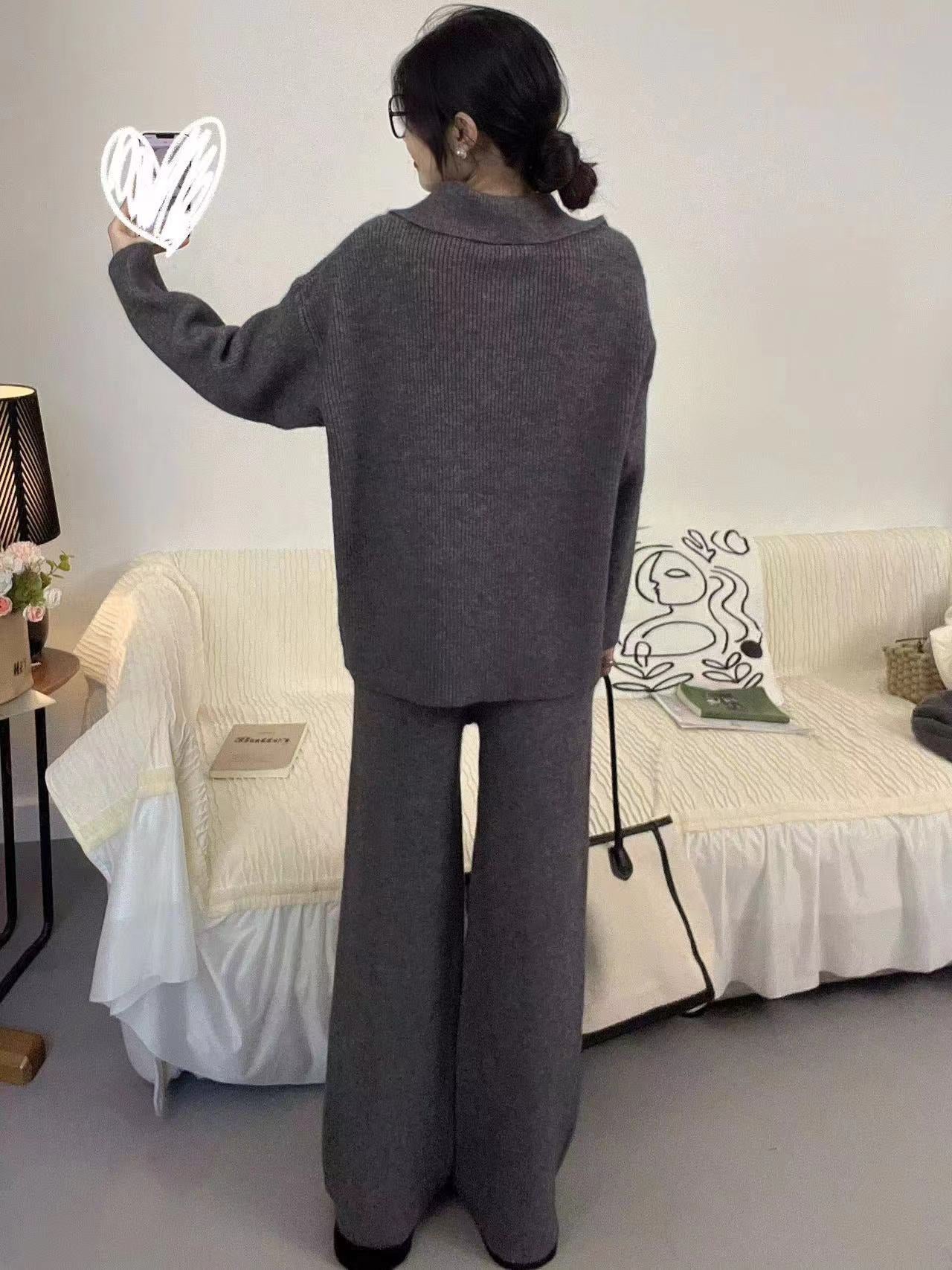 ABBY Set: Softness and Style for Your Winter Days - Luxe Atire