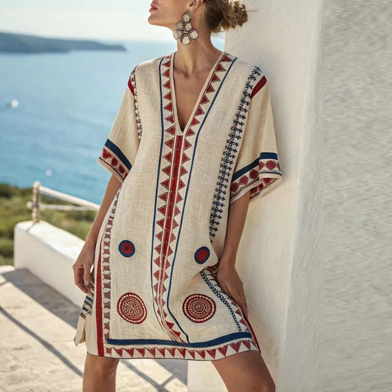 Marit - Elegant Beach Dress for Summer Style